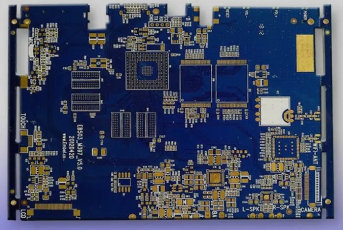 手机电路板RF射频PCB芯片功率去耦及电气分区